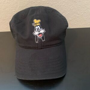 Disney Black Cap with Goofy Embroidery